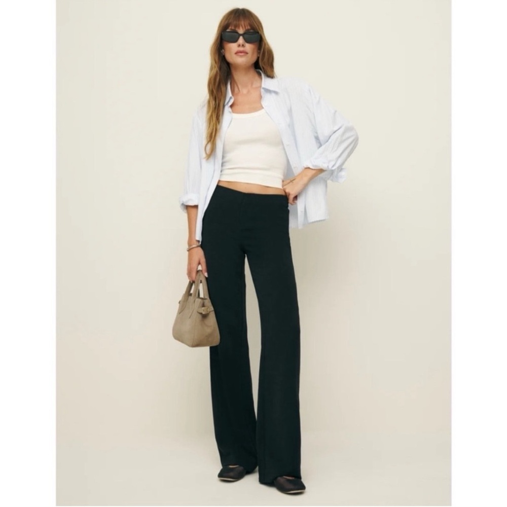 NWT Reformation Vida Low-rise Pants